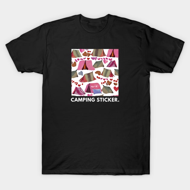Camping Lover T-Shirt by BlackMeme94